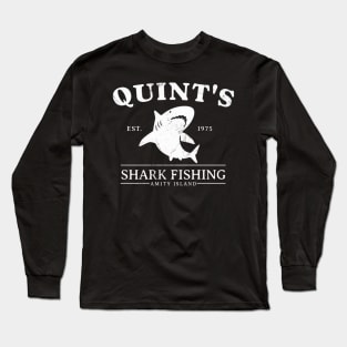 Quint’s Shark Fishing Amity Island Long Sleeve T-Shirt